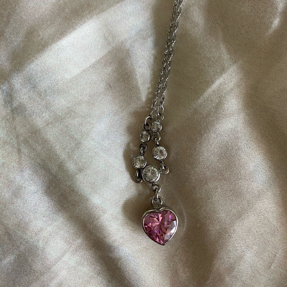 Crystal Heart Necklace - Picture 3 of 4